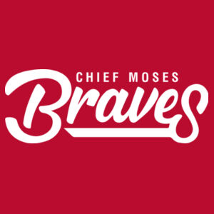 Braves Long Sleeve Tee - Red Design